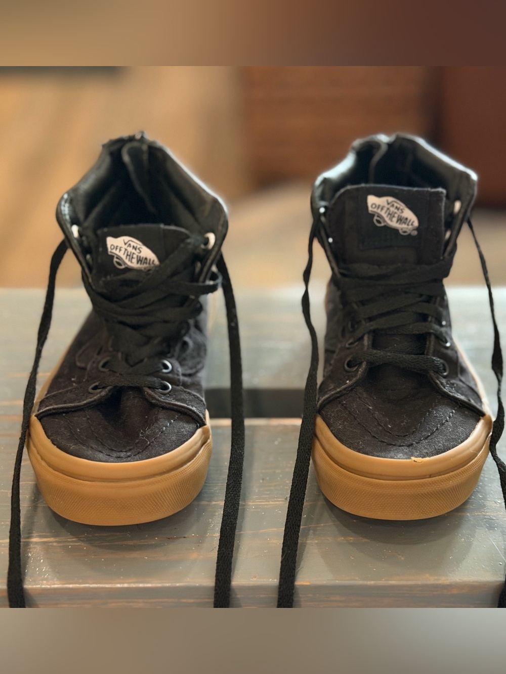 Vans Black High-Top Sneakers